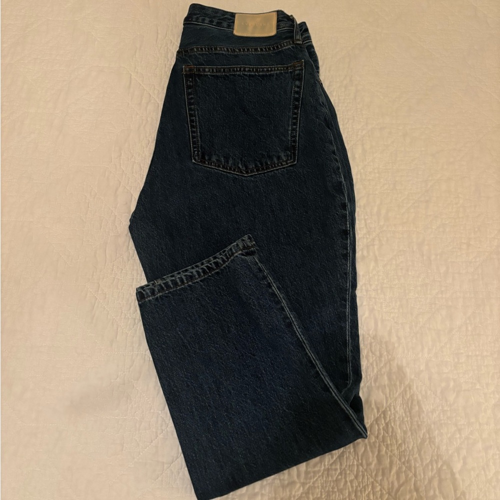 Everlane 90’s curvy Dark Blue Denim Jeans